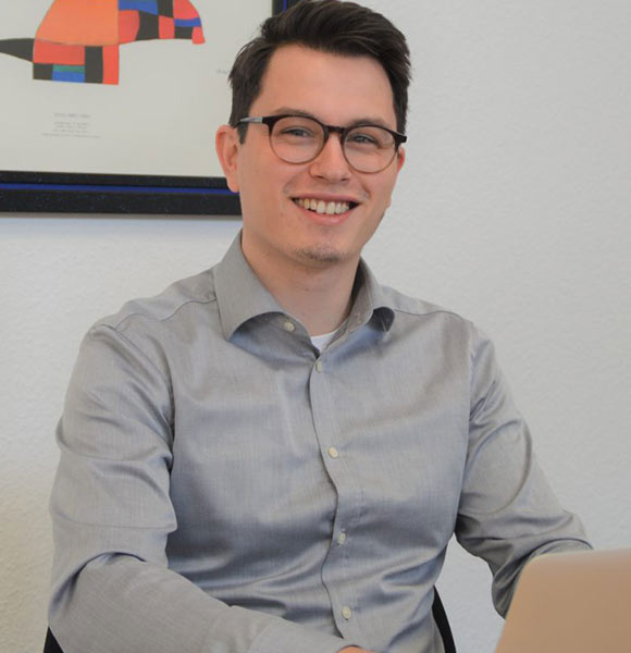 David Bohlen ist Projektassistent bei der GWS