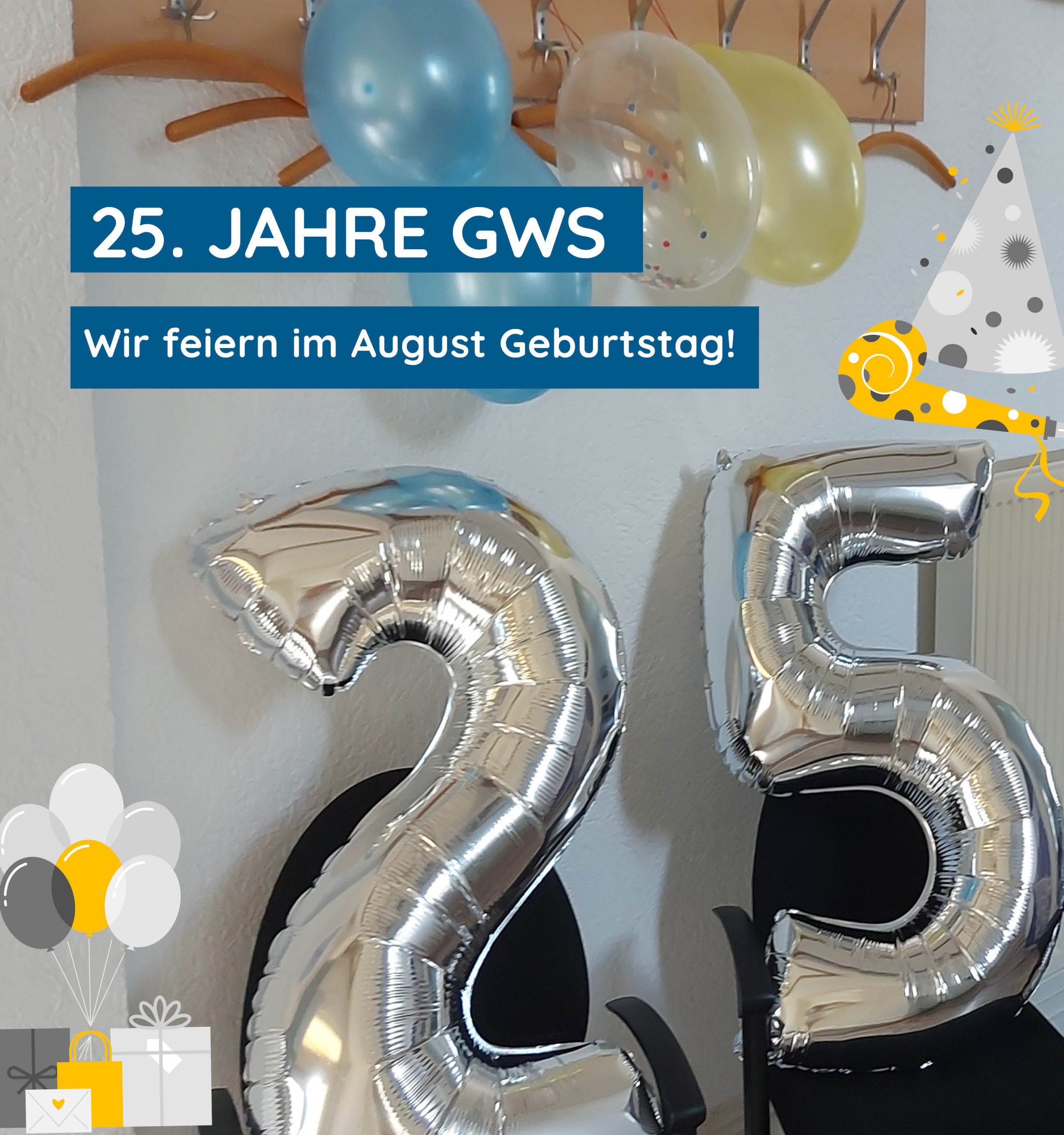 GWS feiert im August 25-jähriges Jubiläum